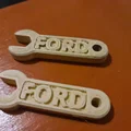 Móc Khóa Cờ Lê Ford 10 mm - Thumbnail 1
