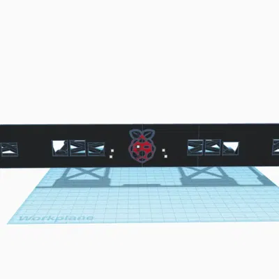 Giá đỡ Raspberry Pi 4 Quad (Phiên bản 2)