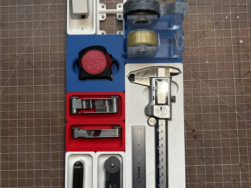 Super_Cool! Engineer Gridfinity Desk Set - Image 3