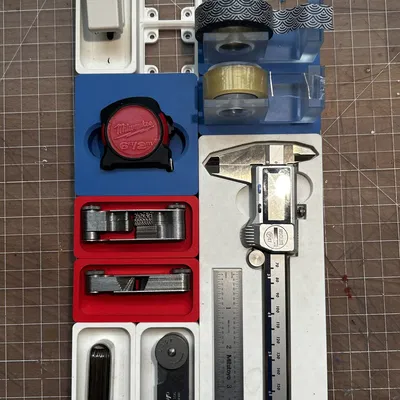 Super_Cool! Engineer Gridfinity Desk Set