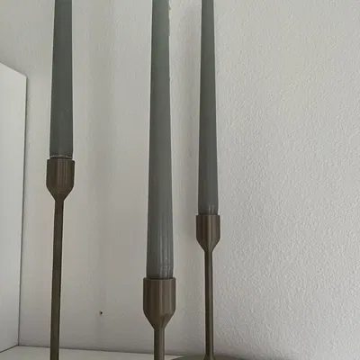 Bộ ba chân nến đơn giản