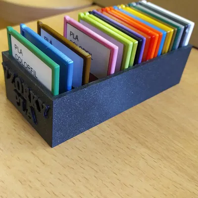 Hộp Đựng Mẫu Sợi Nhựa In 3D