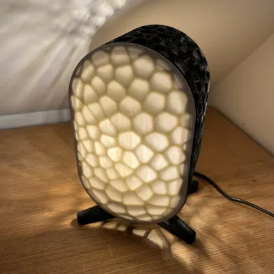 Đèn bàn E27 Phong Cách Voronoi