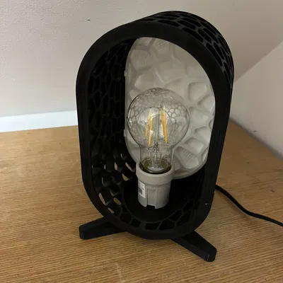 Đèn bàn E27 Phong Cách Voronoi