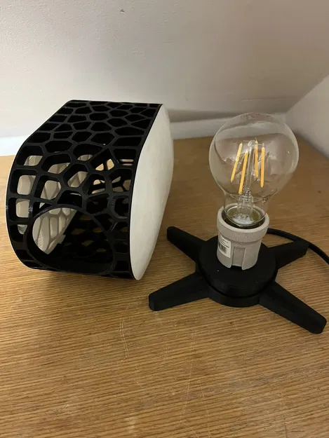 Đèn bàn E27 Phong Cách Voronoi - Image 3