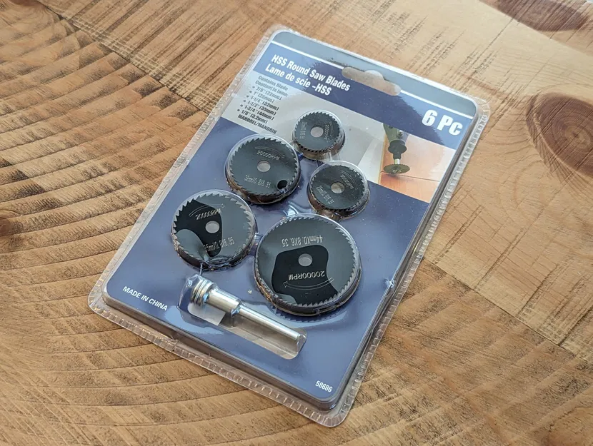 Gridfinity 1x2 for HSS Mini Round Saw Blade Set - Image 3