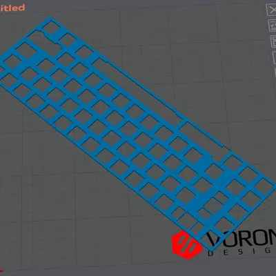 Plate Bàn Phím Bakeneko65 ISO Layout