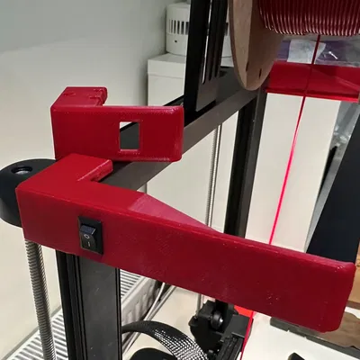 Ender 3 V3 SE - LED light bar adapter