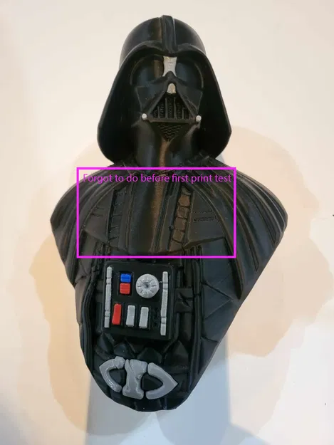 Darth Vador Bust (split for multiple colors) - Image 3