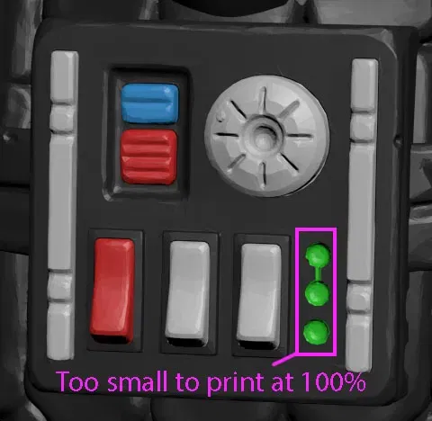 Darth Vador Bust (split for multiple colors) - Image 6