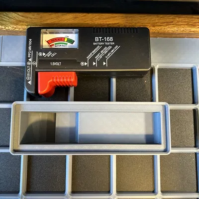 BT-168 Battery Tester Gridfinity Holder