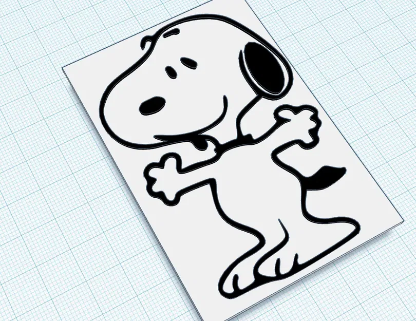 Khuôn Cắt Bánh Quy Hình Snoopy - Image 1