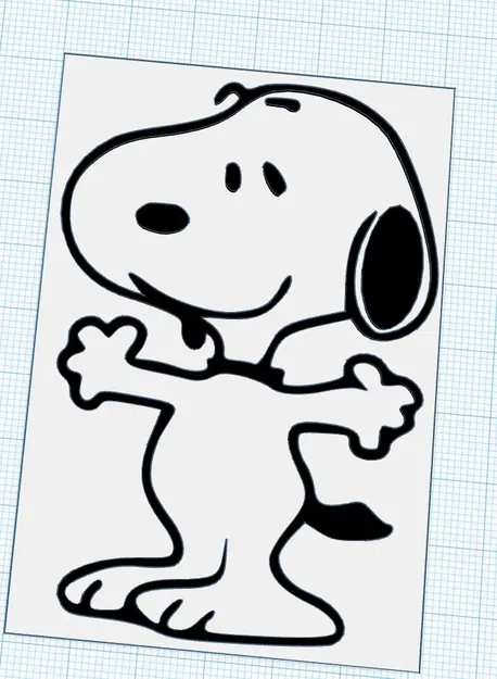 Khuôn Cắt Bánh Quy Hình Snoopy - Image 2