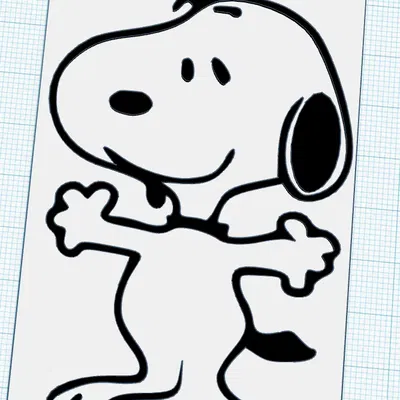 Khuôn Cắt Bánh Quy Hình Snoopy