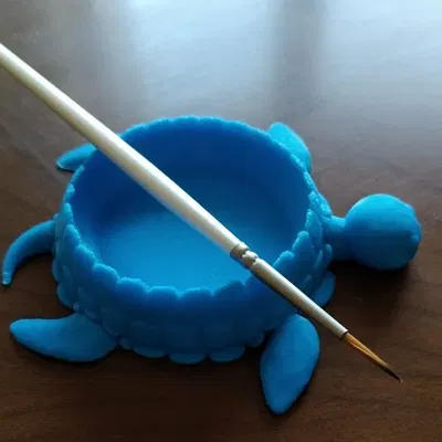 Rùa Rửa Cọ Vẽ