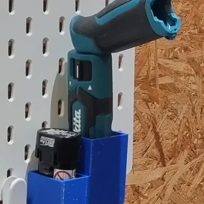 Kệ giữ tua vít Makita tương thích Ikea Skadis