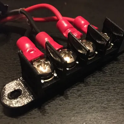 Terminal Block/Wire Connector ( Feat. optional cable relief and bridging  )