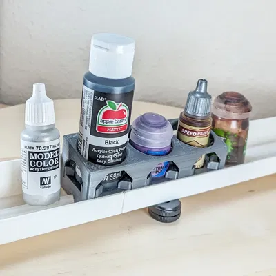 Khay Sơn 3 Lọ - Kèm Kệ Treo Tường Mở Rộng