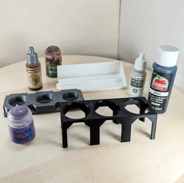 Khay Sơn 3 Lọ - Kèm Kệ Treo Tường Mở Rộng - Image 2