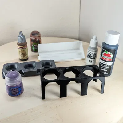 Khay Sơn 3 Lọ - Kèm Kệ Treo Tường Mở Rộng