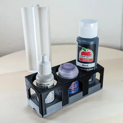 Khay Sơn 3 Lọ - Kèm Kệ Treo Tường Mở Rộng