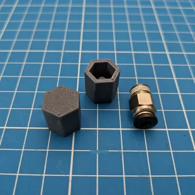 Nắp Che Khớp Nối PC4-M10 (G1/8)