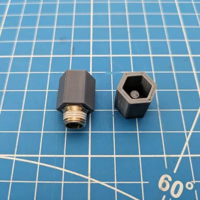 Nắp Che Khớp Nối PC4-M10 (G1/8)