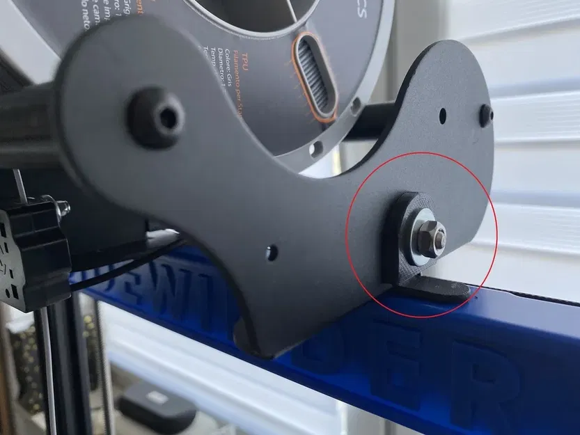 Nâng Cấp Giá Đỡ Cuộn Dây Tóc Artillery Sidewinder X2 Cho Cuộn 2.5 KG - Image 2