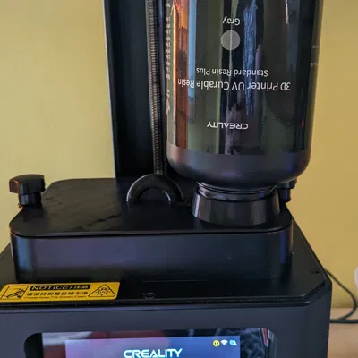 Nắp Che Khay Nhựa Resin Creality Halot ONE và Đế Lót