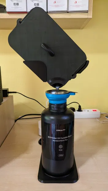 Nắp Che Khay Nhựa Resin Creality Halot ONE và Đế Lót - Image 2