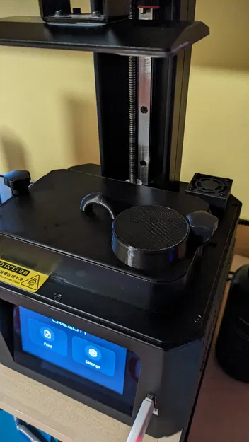 Nắp Che Khay Nhựa Resin Creality Halot ONE và Đế Lót - Image 3