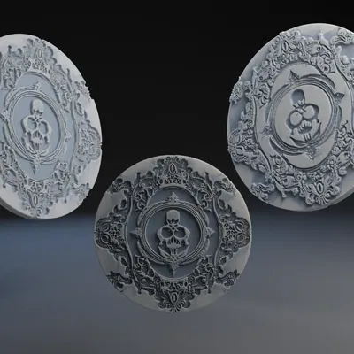 Ornate skull Coin - Tiền xu đầu lâu cách điệu