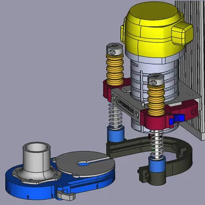 Spring Loaded Variable Height Cnc Dust Shoe for OpenBuilds Cnc.