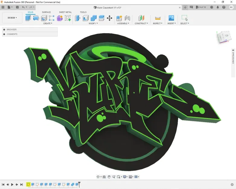 Graffiti "Kure" bởi Causeturk - Image 6