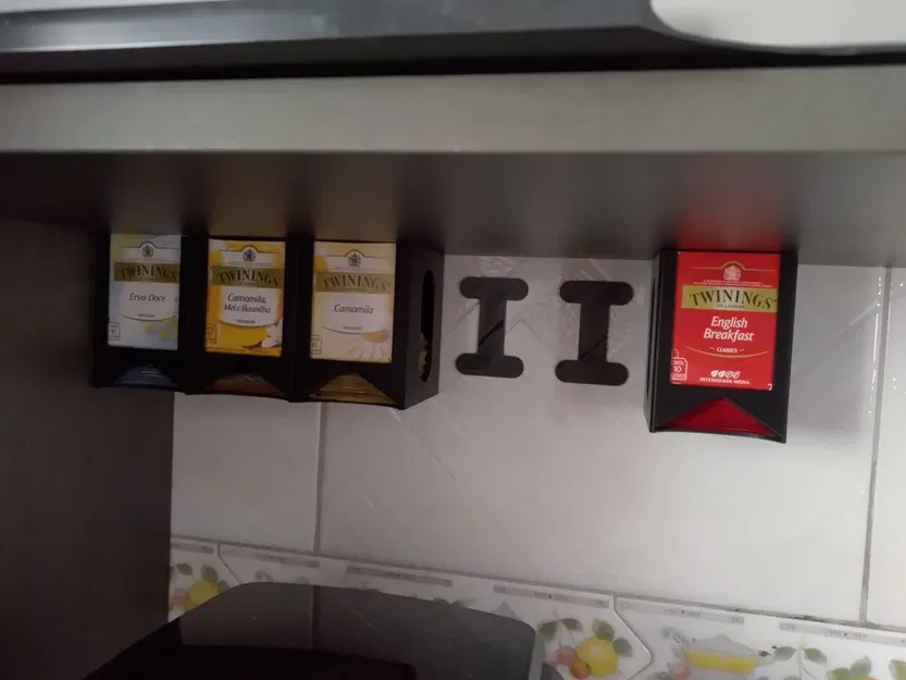 Giá đỡ nam châm cho Hộp đựng túi trà nam châm gắn tủ lạnh - Image 1