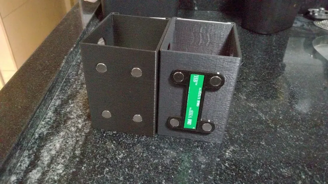 Giá đỡ nam châm cho Hộp đựng túi trà nam châm gắn tủ lạnh - Image 5