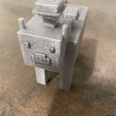 Mô hình Bò Mooshroom Minecraft