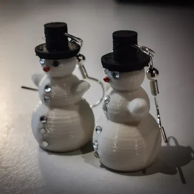 Bông Tai Người Tuyết