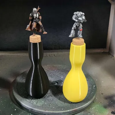 Tay cầm nút bần vẽ mô hình công thái học