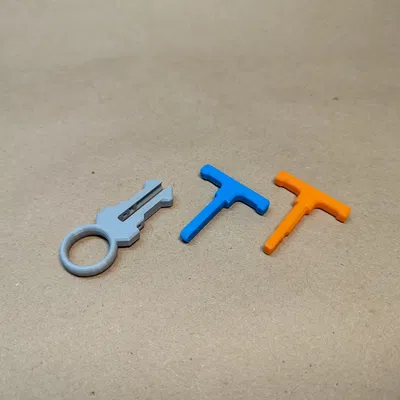 QUICK-CLIP: Chốt Khóa Tay Cầm Hình Chữ T