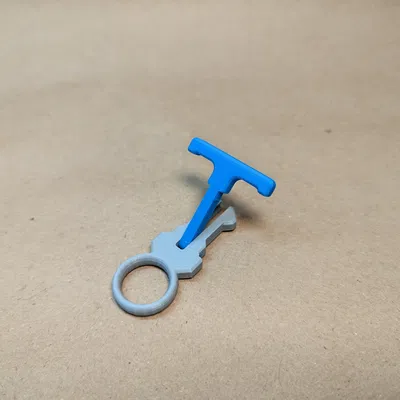 QUICK-CLIP: Chốt Khóa Tay Cầm Hình Chữ T