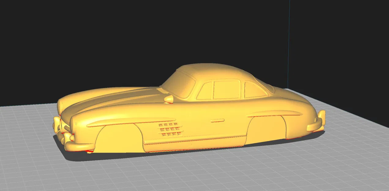 Mô hình Xe Mercedes SL300 cho Máy in 3D - Image 1