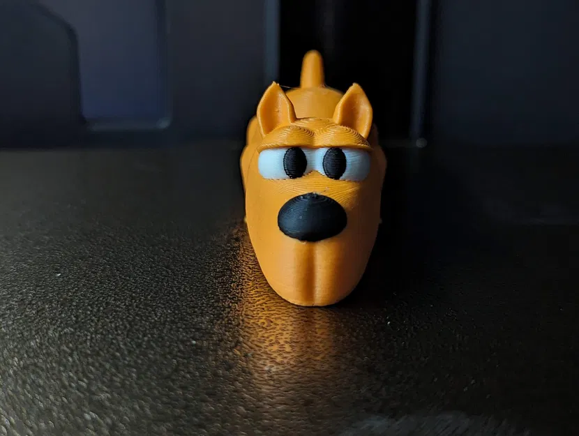 Móc Khóa Chó Flexi In Nguyên Khối - Image 2