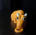 Bull Flexi Keychain - Thumbnail 1