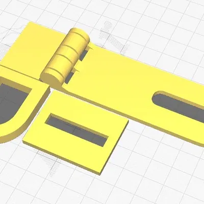 Bản lề khóa cửa - hai kích cỡ