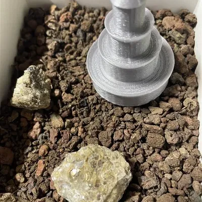 Đài phun nước khu vườn thiền