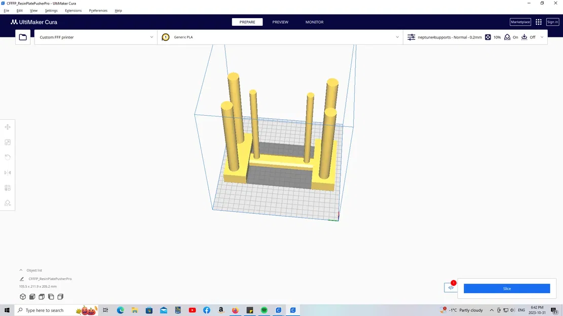 Khuôn Ép Khay Máy In Resin Size Creality Halot Mage - Image 1