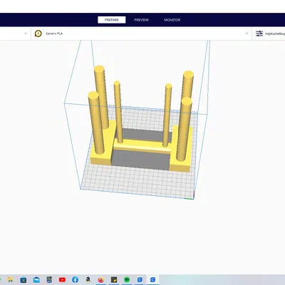 Khuôn Ép Khay Máy In Resin Size Creality Halot Mage