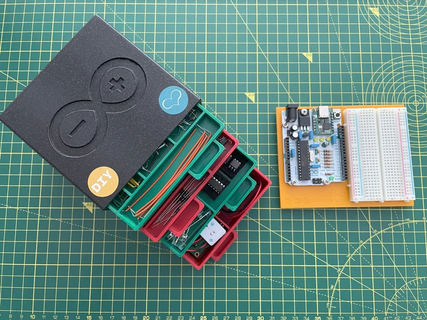 Hộp ngăn kéo cho Bộ khởi động Arduino (remix) - Image 1