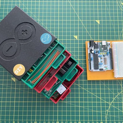 Hộp ngăn kéo cho Bộ khởi động Arduino (remix)